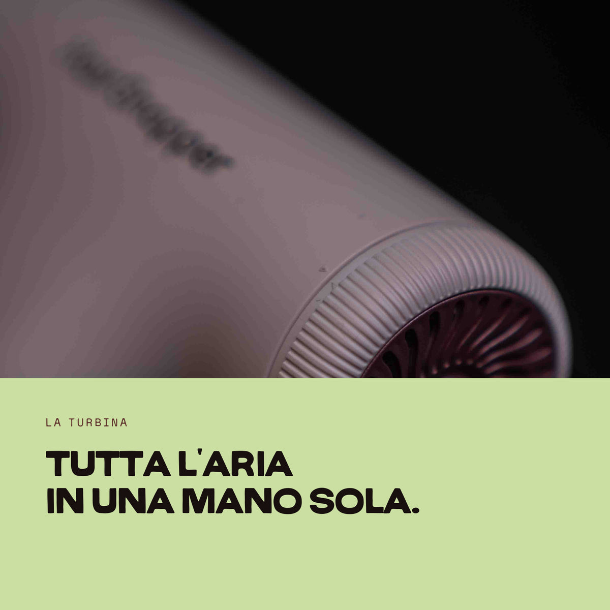 Dettaglio della presa d'aria del HairSnapper Vea bianco