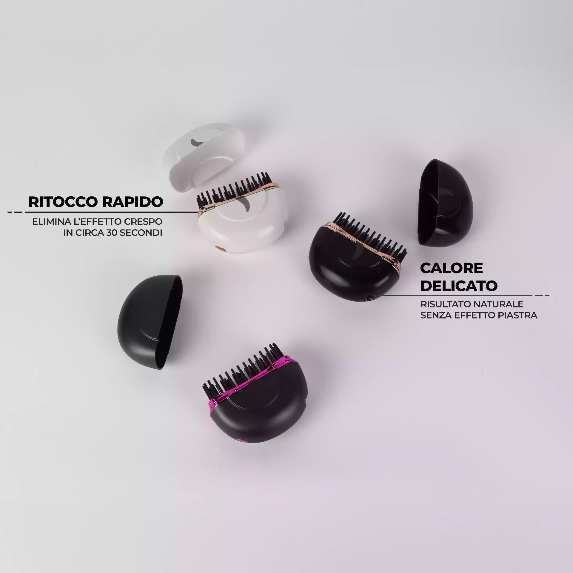 HairSnapper Brush | Ritocchi hi-tech da borsa per un look sempre curato